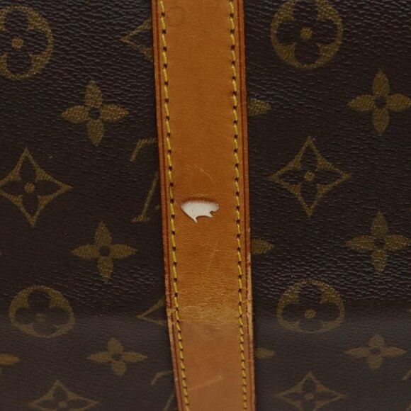 LOUIS VUITTON Monogram Keepall 55 Boston Bag M41424 LV Auth 131763 - Picture 4 of 16